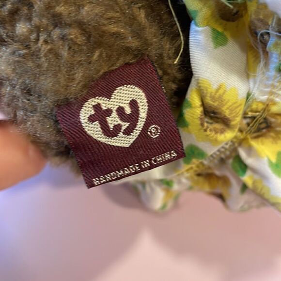 TY ATTIC TREASURES COLLECTION 1993 SUSANNAH BEAR "YOU ARE MY SUNSHINE" 9" PLUSH - Picture 7 of 8